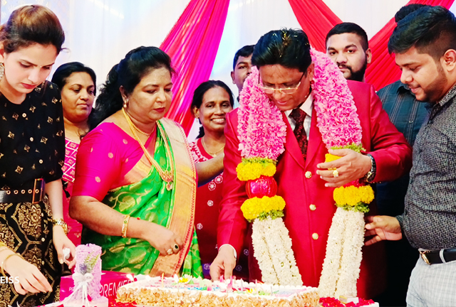 Bro Andrew Richard marks his 60th Birthday 2022 with grandeur at Prayer Centre, Valahcil in Mangalore on July 15th Friday along with large devotees and members of Grace Ministry.